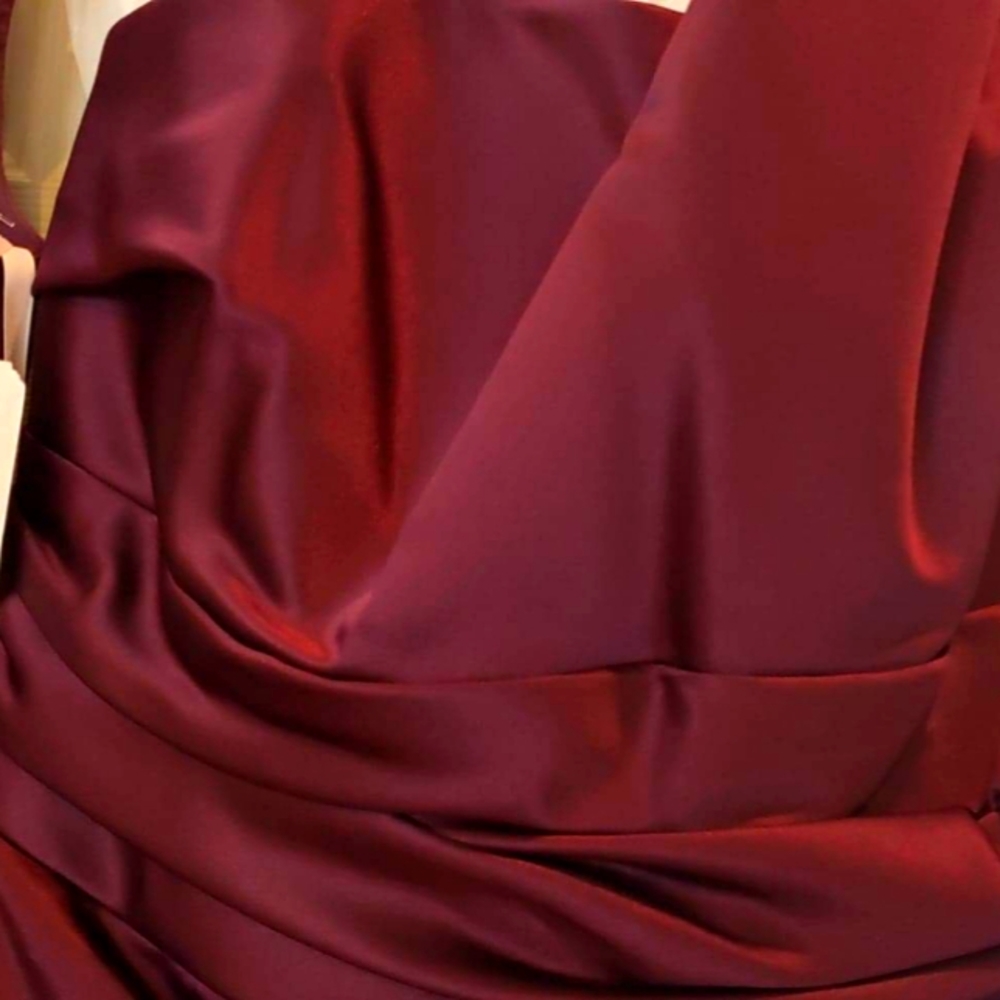 One shoulder dress
